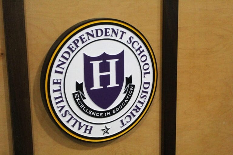 Logo of the Houston Independent School District, representing educational excellence and community engagement in Houston, Texas.