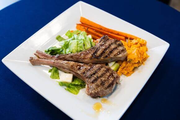 rice, carrots, beef